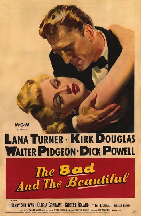 L'affiche du film The Bad and the Beautiful [1952]