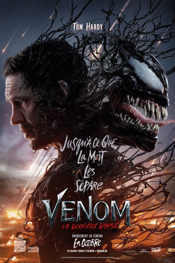 L'affiche du film Venom: La dernière danse