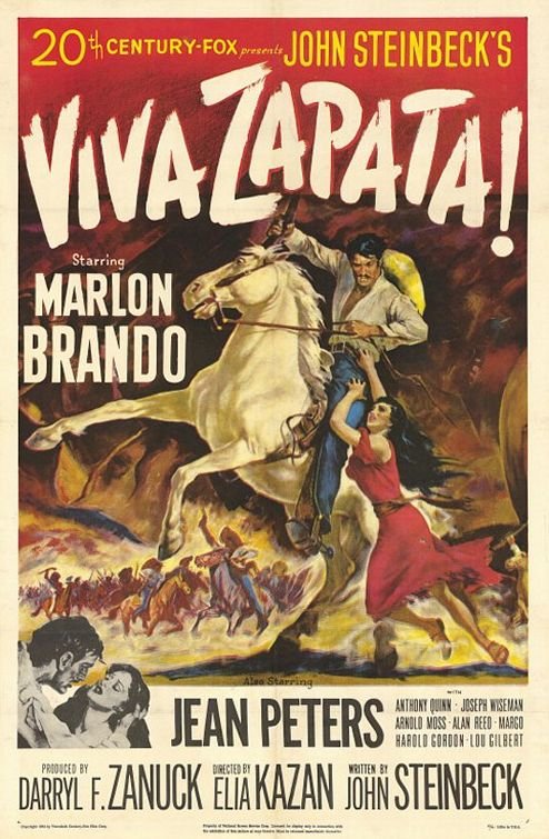 L'affiche du film Viva Zapata! [1952]